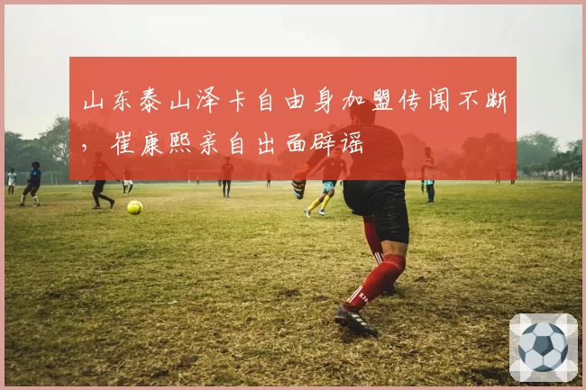 山东泰山泽卡自由身加盟传闻不断,崔康熙亲自出面辟谣